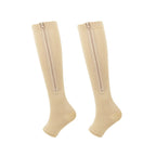 🏃‍♂️ Sports Zipper Socks – Comfort, Support & Easy On/Off
