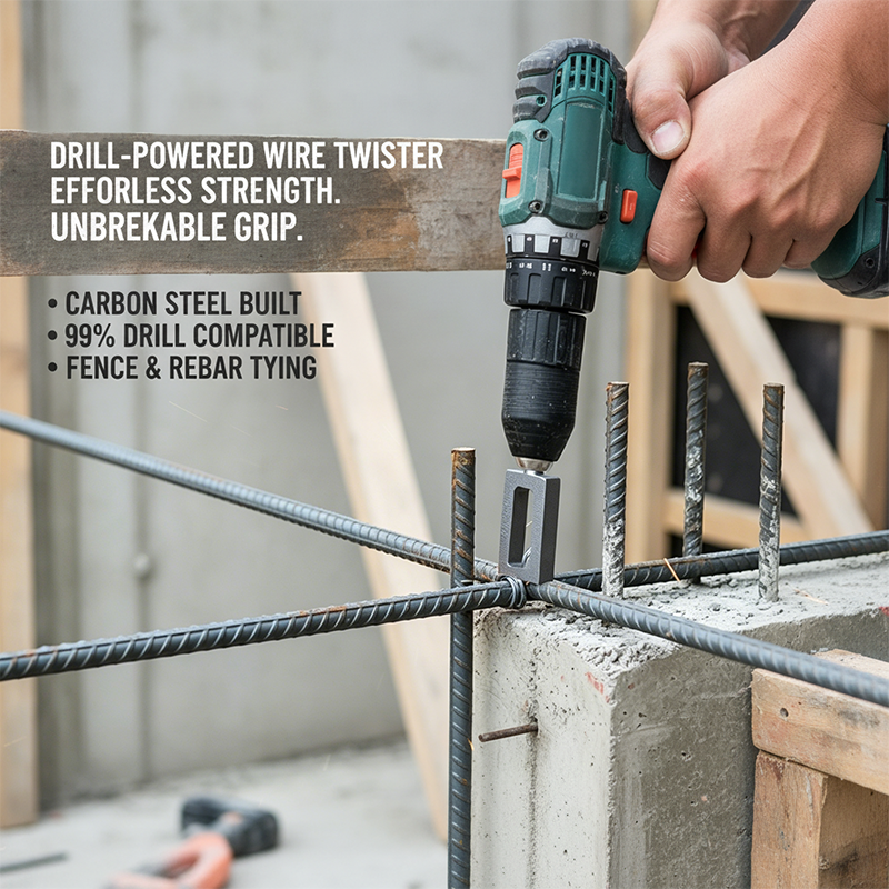 🎁Buy 1 Get 1 Free🔩The Ultimate Time-Saver for Wire Tying—Wire Twister🏗️