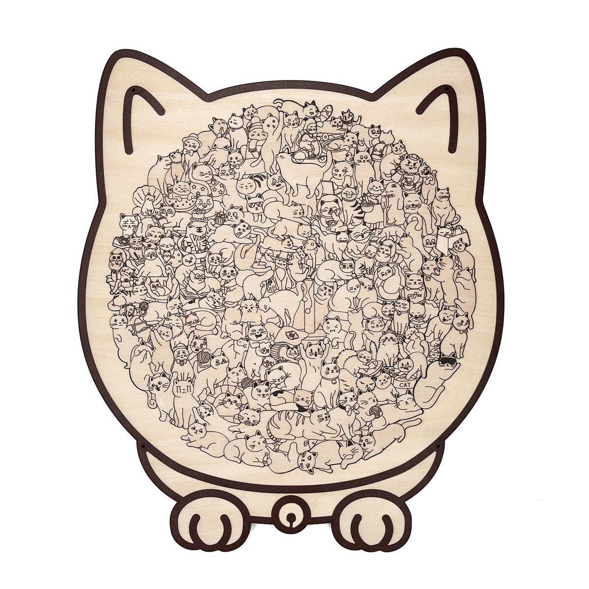 🐶🐱 Cute Puppy & Kitten DIY Puzzle Kit