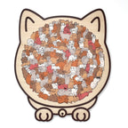 🐶🐱 Cute Puppy & Kitten DIY Puzzle Kit