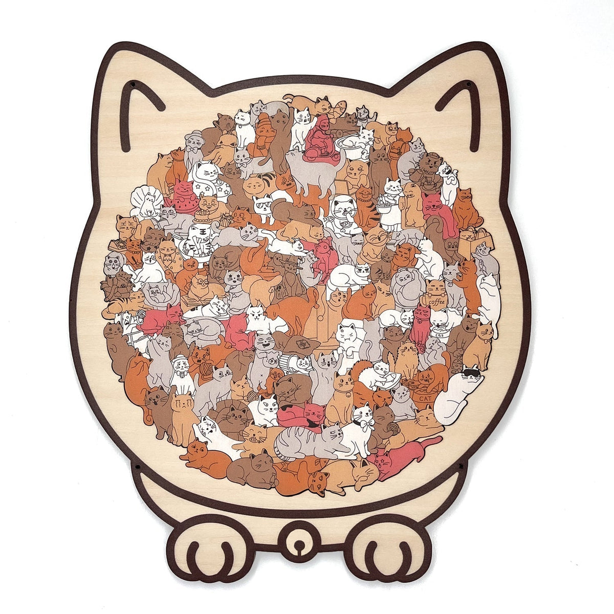 🐶🐱 Cute Puppy & Kitten DIY Puzzle Kit